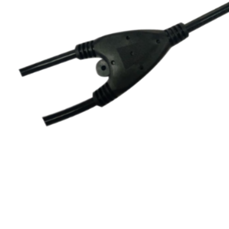 Y型三通电源线插头连接器